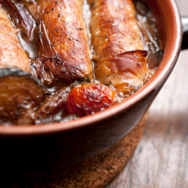 Homemade sausage casserole