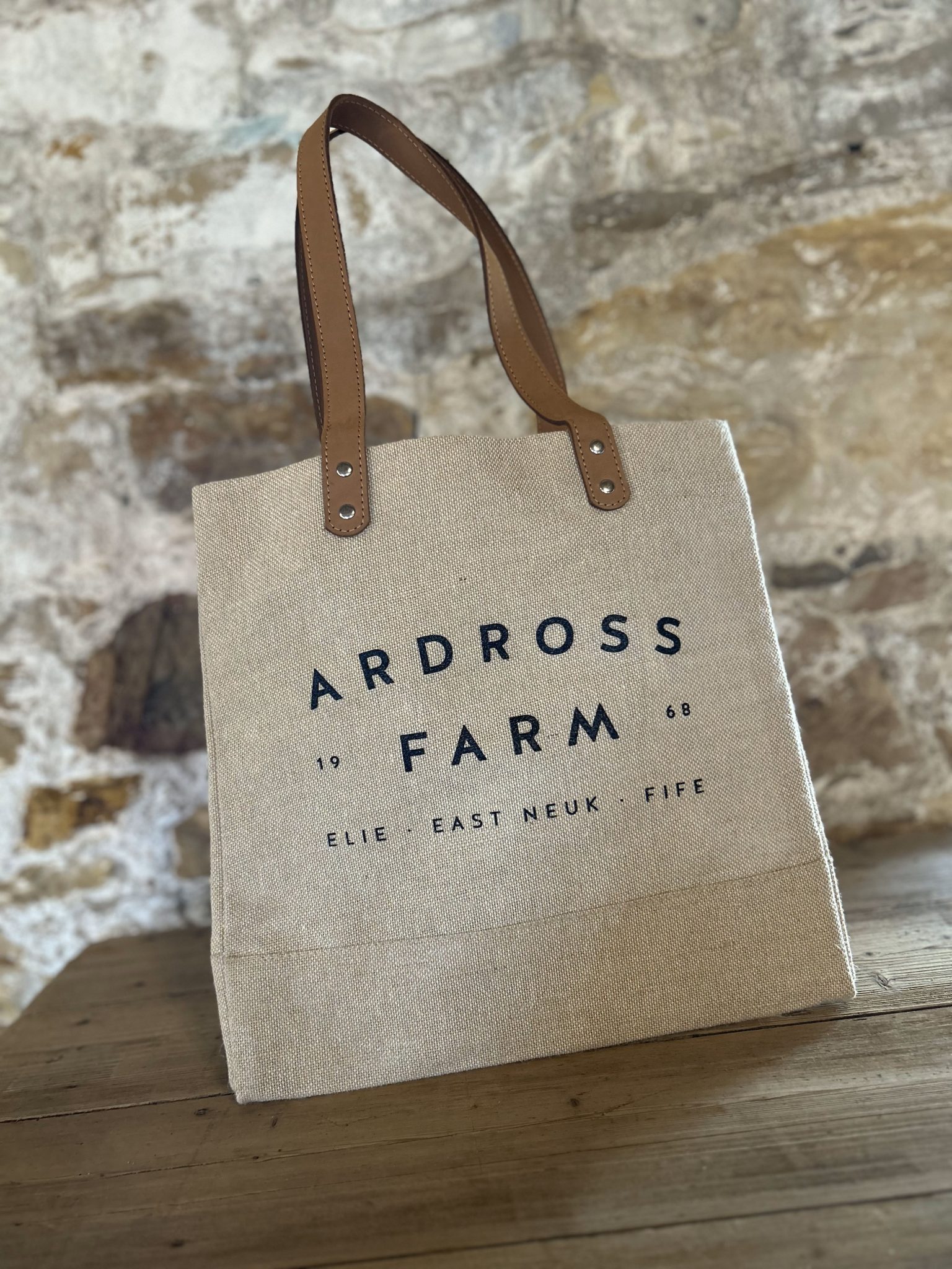 Ardross Jute Shoulder Bag Ardross Farm Shop