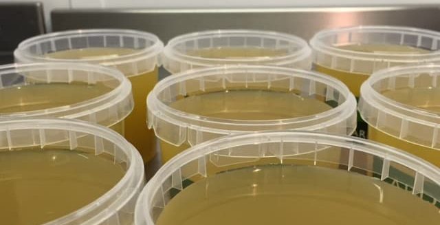 pots of bone broth